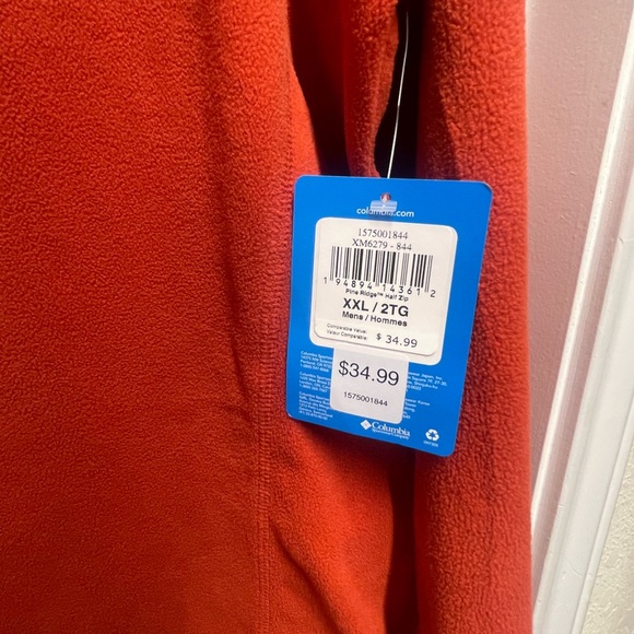 Columbia Pine Ridge Half Zip sweatshirt - Picture 3 of 4